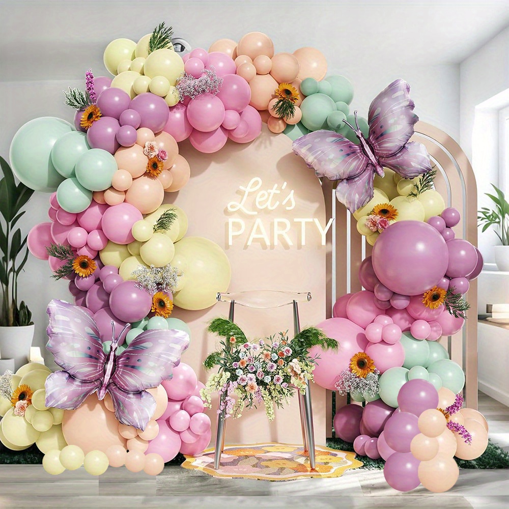 135pcs Butterfly Theme Balloon – Wedding Day Supply Kit recenzja i cena