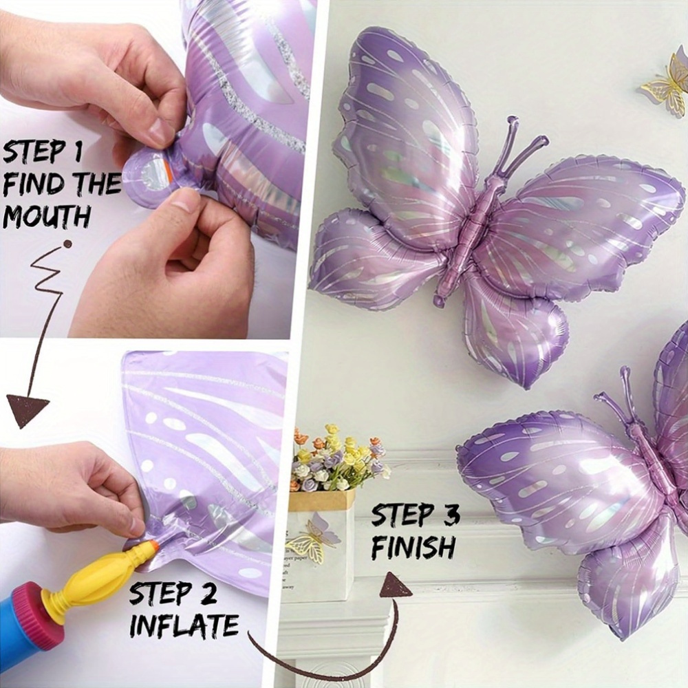 135pcs Butterfly Theme Balloon – Wedding Day Supply Kit recenzja i cena