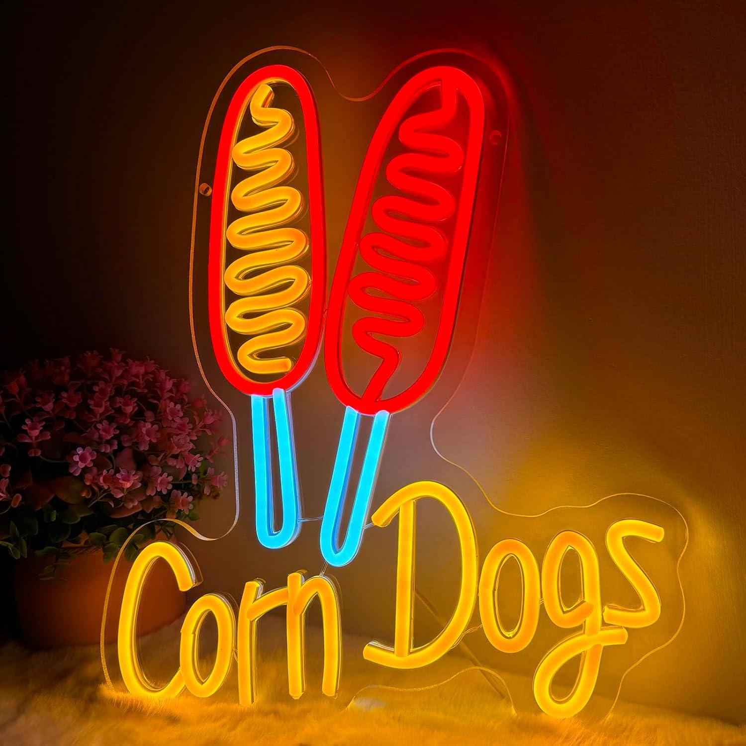 Corn Dog Neon Sign Snack USB D – Wedding Led recenzja i cena