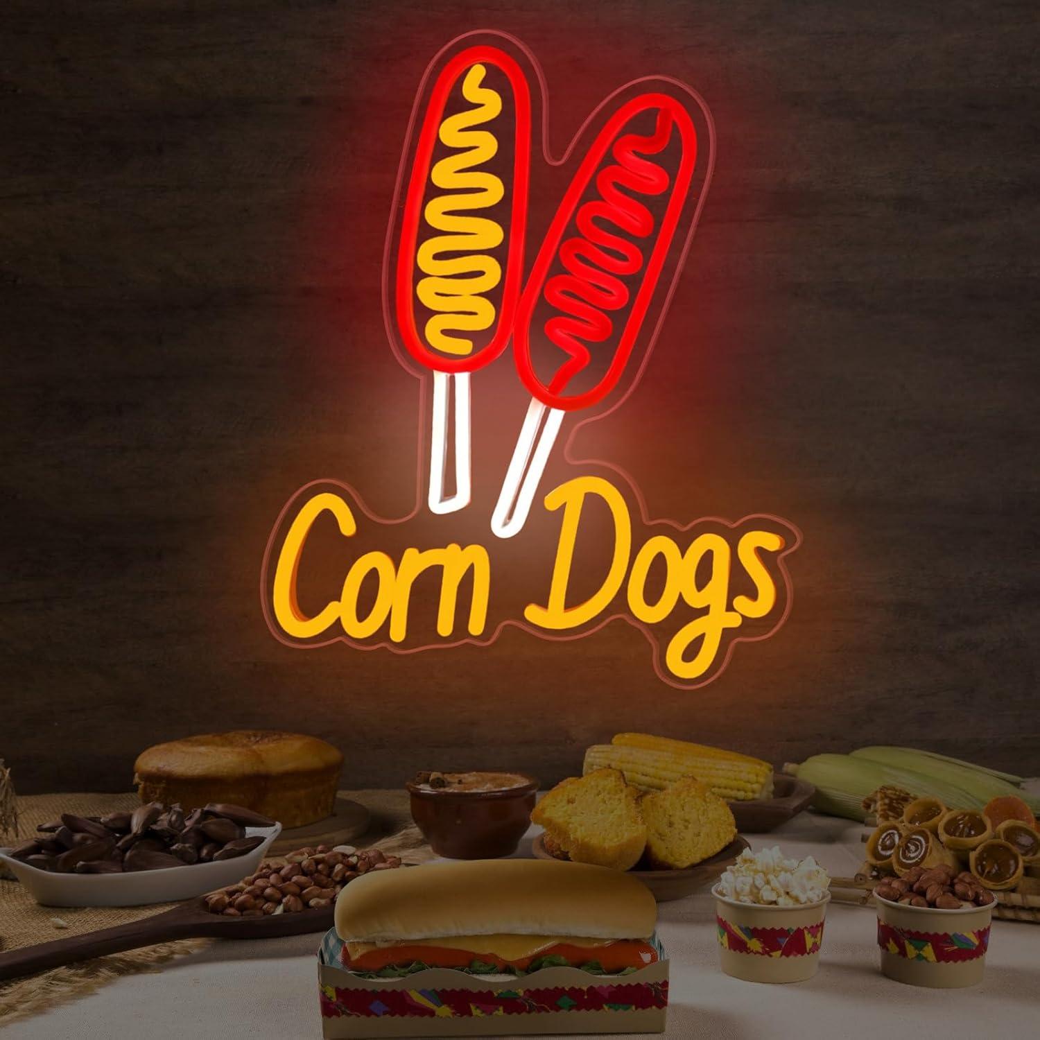 Corn Dog Neon Sign Snack USB D – Wedding Led recenzja i cena