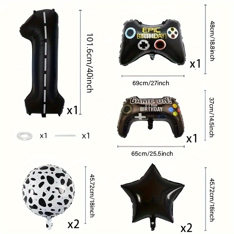 9pcs Gamepad Balloons Game on  – Wedding Supply Online recenzja i cena