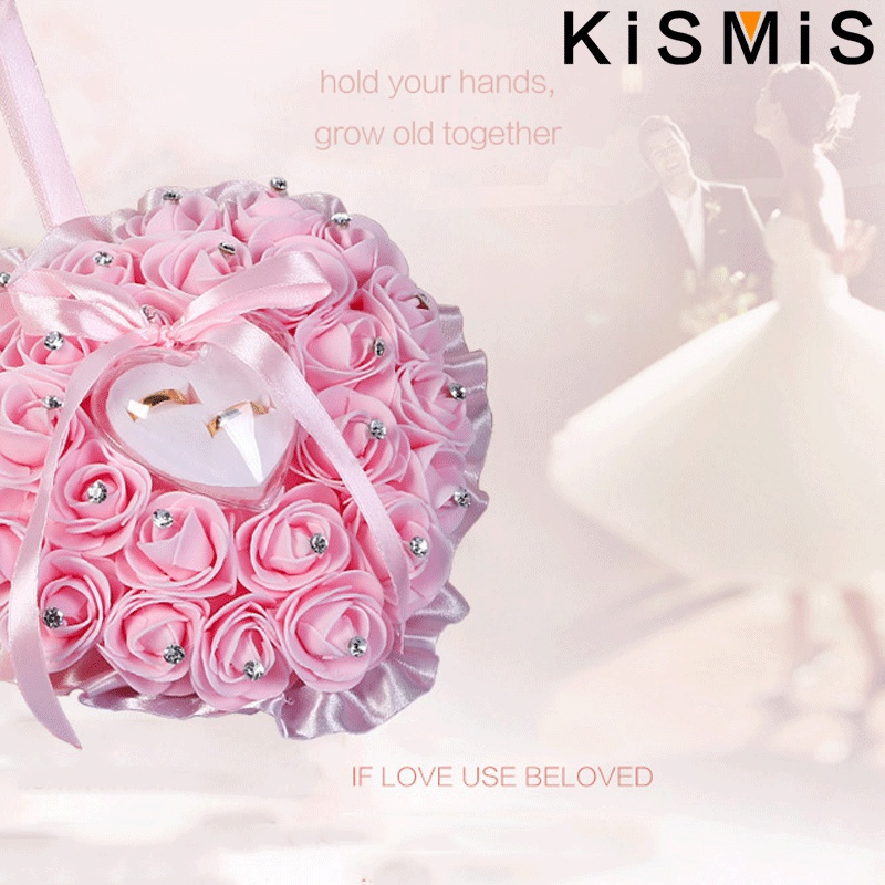 Wedding Ring Pillow Couples Ro – Ring Bearer Pillow recenzja i cena