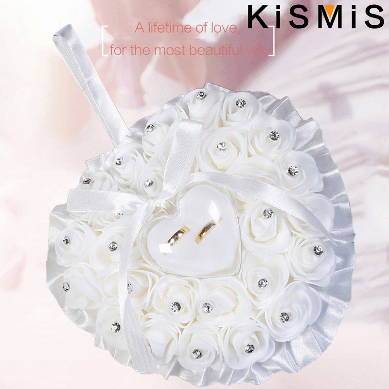 Wedding Ring Pillow Couples Ro – Ring Bearer Pillow recenzja i cena