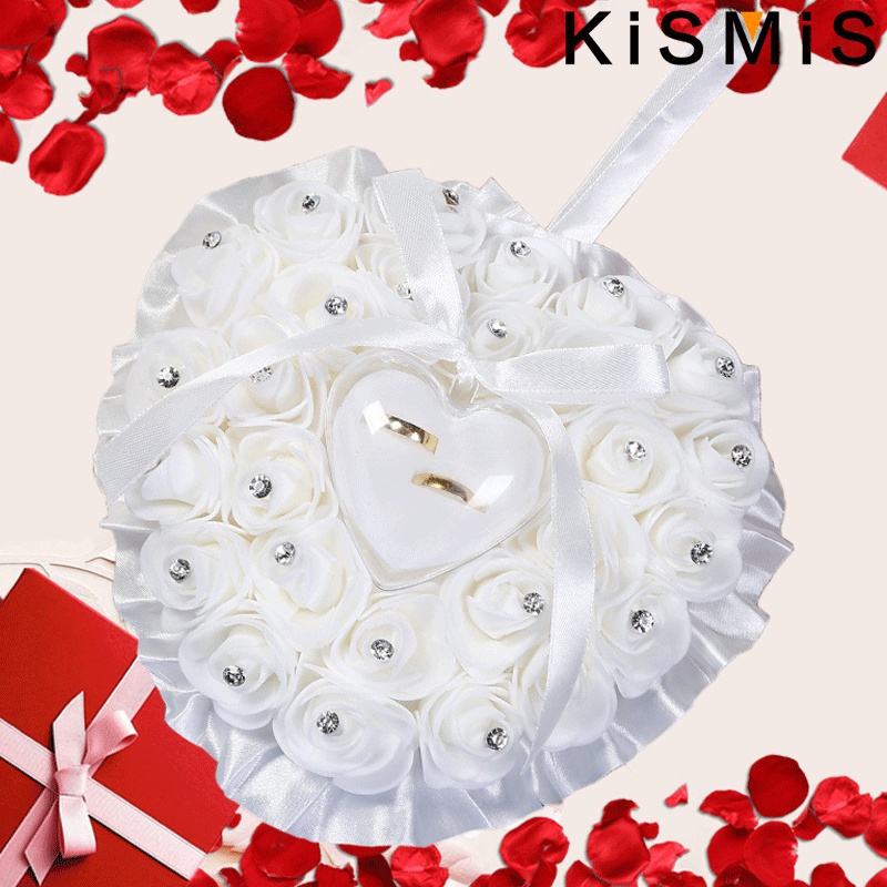 Wedding Ring Pillow Couples Ro – Ring Bearer Pillow recenzja i cena