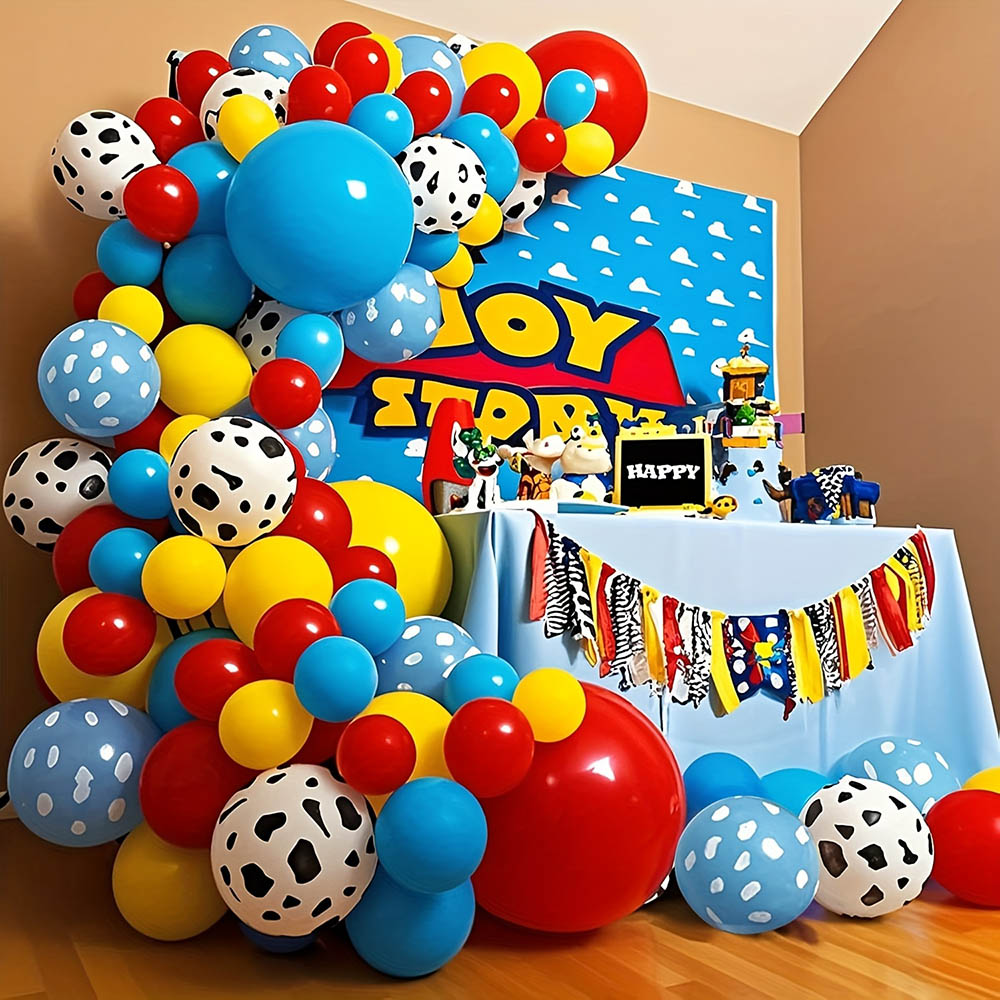 67pc Blue Yellow Red Balloon A – Wedding Day Supply Kit recenzja i cena